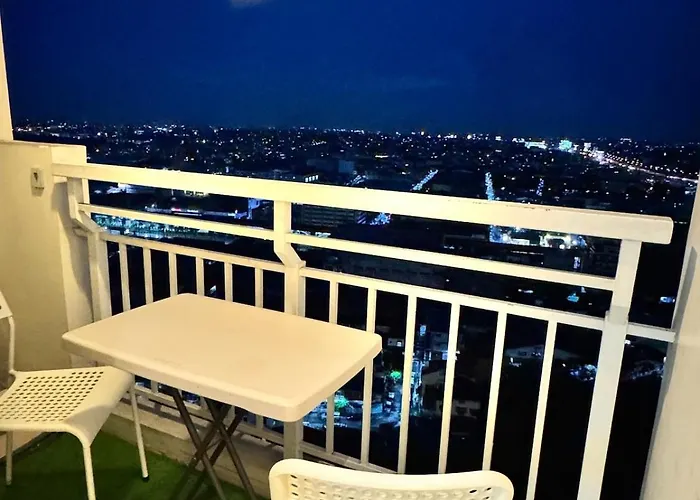 Unit With Balcony At The Celandine Qc Apartment Manila