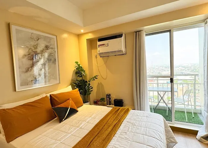 Unit With Balcony At The Celandine Qc * Manila